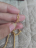 中國黃金（CHINA GOLD）黃金項鏈足金999肖邦素鏈配鏈生日七夕禮物送女友老婆 足金肖邦項鏈約1.86g 曬單實拍圖