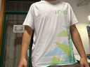 李寧排濕速干比賽套裝男女童2025新款圓領(lǐng)短袖T恤運動(dòng)短褲YATV021 曬單實(shí)拍圖