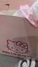 凱蒂貓（hellokitty）正品菱格鏈條小方包通勤休閑百搭手提女包包高級感輕奢單肩斜挎包 輕氧之夏清風(fēng) 曬單實(shí)拍圖