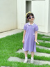 青蛙王子女童連衣裙夏季2025新款洋氣兒童夏裝短袖大童裙子 曬單實(shí)拍圖