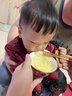 千可寶寶周歲食福碗禮品碗餐具禮盒認(rèn)干親小孩面碗陶瓷定制紅色碗筷勺 描金款碗+筷子【普通包裝】 曬單實(shí)拍圖