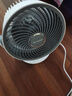 夏普（SHARP)小風(fēng)鈴空氣循環(huán)扇電風(fēng)扇家用小型桌面臺(tái)式宿舍臥室辦公室靜輕音抑菌扇葉搖頭臺(tái)扇PJ-CA230B-A 曬單實(shí)拍圖