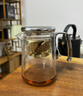 WCZ德國磁吸飄逸杯泡茶壺耐熱玻璃泡茶杯大容量茶水分離過濾懶人茶具 LX飄逸杯【透明550ml】 曬單實(shí)拍圖