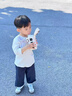 WCZ德國兒童水杯幼兒園上學(xué)專用夏天卡通小汽車水壺寶寶巴士吸管杯子 【母嬰級(jí)Tritan】巴士藍(lán)-耐高溫+送背帶 曬單實(shí)拍圖