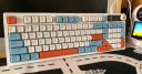 惠普（HP）K500F機械手感鍵盤 無線藍牙三模 靜音多功能旋鈕辦公游戲臺式電腦筆記本通用 黑色 98配列 曬單實拍圖