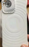 CASETIFY白色波漾手機(jī)殼MagSafe兼容 硅膠手機(jī)殼 適用于iPhone 16 Pro Max 曬單實(shí)拍圖