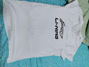 李寧（LI-NING）短袖t恤男夏季運(yùn)動衣服飾男裝戶外速干上衣跑步健身投籃球訓(xùn)練服 標(biāo)準(zhǔn)白【棉質(zhì)】 L (175) 曬單實(shí)拍圖