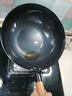 章狀元章丘炒鍋鐵鍋無涂層炒菜不粘鍋已開鍋精鐵鍋具燃?xì)怆姶艩t款32cm 曬單實(shí)拍圖