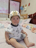 史努比嬰兒衣服夏季洋氣時髦純棉短袖小西裝套裝一周歲男寶寶生日宴夏裝 小熊套裝 90 曬單實拍圖