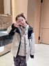 波司登2025秋季新款男女兒童一手長三合一羽絨服保暖外套T250131340 山丘米7C87 120 /60 曬單實拍圖