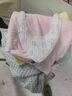 JCZS日本一次性口水巾嬰兒三角巾寶寶防水圍嘴圍兜小月齡寶寶口水巾 【20片三角形】彩虹小兔 曬單實拍圖