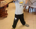 FILA【抗紫外線】斐樂(lè)兒童防曬長(zhǎng)褲2025年夏季男小童涼感褲子 曬單實(shí)拍圖
