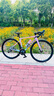 SUNPEED25/24新款速比特公路車(chē)ASTRO阿童木筒軸20速鋁合金破風(fēng)碟剎賽車(chē) 粉藍色（20速禧瑪諾R4720) 25款 S建議156-167身高 曬單實(shí)拍圖