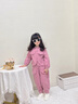 G.DUCKKIDS小黃鴨女童秋裝套裝2025新款洋氣兒童牛仔外套套裝春秋薄款兩件套 粉色 110 建議4~5歲【100-110cm】cm 曬單實拍圖