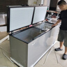 北極川冰柜商用智能溫控臥式大容量冷柜家用冷藏冷凍展示柜冰箱保鮮柜雪糕柜 【長1.7米】食品級不銹鋼內(nèi)膽|798鈦灰智能單溫 曬單實拍圖
