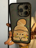 CASETIFY Fluffystar毛茸茸星人 送你花束B(niǎo)obo 適用于iPhone16/15 Pro/Max 蘋(píng)果手機(jī)殼 透明黑框 iPhone 15 Pro Max 曬單實(shí)拍圖