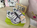 江博士學(xué)步鞋運動(dòng)鞋春季男女童休閑復古兒童健康鞋2B14A1020CW紫/銀24碼 曬單實(shí)拍圖