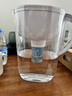 BRITA 碧然德 Elite系列濾水壺 10杯大容量 去除99%鉛 含1個(gè)濾芯 白色 曬單實(shí)拍圖