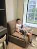 潮格舒智能電動多功能沙發(fā)床陽臺小戶型客廳書房折疊伸縮兩用單人雙人床 外徑1.1米【智能電動+可儲物】 S級加厚真皮【豪華乳膠款】 曬單實拍圖