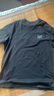 卡特（CAT）短袖t恤男女新品戶(hù)外舒適Coolmax科技面料印花短t情侶同款 黑色 L 曬單實(shí)拍圖