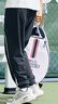 FILA【旋冰科技】斐樂兒童長褲2025年夏季新款男中大童網(wǎng)球運動褲 RD寶藍(lán)-NV 140 曬單實拍圖