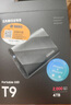 三星（SAMSUNG）4TB Type-c USB 3.2 移動(dòng)固態(tài)硬盤(pán)（PSSD）T9 玄影黑 NVMe讀速2000MB/s 手機(jī)直連筆記本外接  曬單實(shí)拍圖
