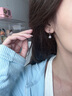Arsis流光系列極光圓環(huán)耳墜女小眾原創(chuàng)設(shè)計(jì)時(shí)尚簡(jiǎn)約百搭送女友禮物 極光圓環(huán)耳墜 曬單實(shí)拍圖