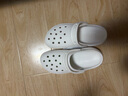 卡駱馳（crocs）云朵女鞋洞洞鞋厚底增高涼鞋戶外沙灘鞋包頭透氣拖鞋 W6 曬單實(shí)拍圖