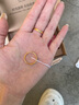 周六福（ZLF） 黃金戒指足金999情侶戒foreverlove永恒的愛男女戒 計價 女戒13號 - 5.20g 曬單實拍圖