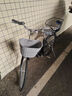 永久自行車成人通勤車女式學(xué)生男女士城市單車實(shí)心胎復(fù)古輕便變速載人 旗艦-黑色【升級(jí)實(shí)心胎】 26寸（適合身高155-175） 曬單實(shí)拍圖