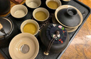 京東京造 茶具套裝 功夫茶具套裝泡茶器全套壺茶杯高檔黑陶提梁壺 17件套 曬單實(shí)拍圖