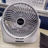 XAXR 小風(fēng)扇桌面usb小電扇可充電式學(xué)生宿舍辦公室桌面臺(tái)式循環(huán)冷風(fēng)扇大風(fēng)力低音插電小型手持風(fēng)扇 極光銀旗艦版【4000毫安】三擋調(diào)節(jié) 曬單實(shí)拍圖