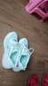 斯凱奇（Skechers）女鞋夏季2025新款運動鞋輕便網(wǎng)面透氣跑步鞋軟底減震休閑鞋小白鞋 白色-WHT/大網(wǎng)眼 38.5 曬單實拍圖