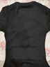 MISS SIXTYT恤上衣女圓領(lǐng)短袖百搭簡(jiǎn)約休閑時(shí)尚印花正肩修身顯瘦 黑色 XS 曬單實(shí)拍圖