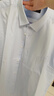 雅戈?duì)枴綝P免燙】夏季新品商務(wù)休閑純棉寬松口袋男士短袖襯衫 41  淺藍(lán) 曬單實(shí)拍圖