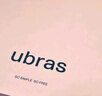 ubras無尺碼云感托無痕透氣細(xì)肩帶內(nèi)衣女吊帶文胸罩粉底液 黑色 均碼 -常規(guī)版A-C杯（90-130斤） 曬單實(shí)拍圖
