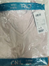 森馬（Semir）短袖t恤女涼感抗菌正肩修身2025夏顯瘦V領(lǐng)白色打底衫109325100002 曬單實(shí)拍圖