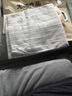 無(wú)印良品全棉床單單件 可水洗100%純棉雙人被單床罩245*245cm 奶昔藍(lán) 曬單實(shí)拍圖