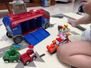 汪汪隊玩具套裝全套旺旺兒童中巴巡邏車救援狗狗回力慣性瞭望總部 音樂巴士車(9車+9狗) 巡邏巴士+卡片+隊長 曬單實(shí)拍圖