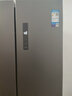 美的（Midea）531雙系統(tǒng)雙循環(huán)十字對開四開門風冷無霜一級變頻國家補貼大容量家用智能電冰箱MR-531WSPZE 曬單實拍圖