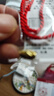 夢金園 七夕禮物 足金橄欖珠路路通小金珠紅繩手鏈串珠吊墜 曬單實拍圖