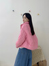 波司登（BOSIDENG）2025新款輕薄羽絨服女短款90絨立領(lǐng)菱格寬松時(shí)尚外套B250135326 子黛粉|1738 S 160/84A 體重約110-125斤 曬單實(shí)拍圖