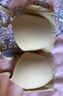怡倩【舒適度2.0】無痕內(nèi)衣女大胸顯小薄款聚攏收副乳防下垂文胸光面 燕麥輕乳茶 80D 曬單實拍圖