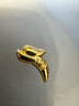 周大福 福字龍牙小金豆黃金投資金(工費(fèi)0)約1g IF1911七夕禮物 曬單實(shí)拍圖