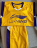 李寧（LI-NING）童裝兒童比賽套裝男小大童籃球無(wú)袖背心短褲專(zhuān)業(yè)套裝140YATV093-3 曬單實(shí)拍圖