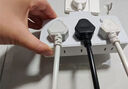 公牛陽(yáng)臺插座洗衣機烘干機電插座電動(dòng)晾衣架沒(méi)有連接線(xiàn)的直插分插排多側插擴展一轉多插排 分控開(kāi)關(guān)6插位Z97333 曬單實(shí)拍圖