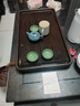 錦格德國(guó)電木茶盤高密度功夫茶具32支高檔小茶臺(tái)排水家用茶托盤泡茶盤 咖啡料電木茶盤長(zhǎng)70寬40高5cm 曬單實(shí)拍圖