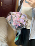 佐芭曼人魚姬香皂永生玫瑰花束11朵表白生日禮物送女友男友閨蜜紀(jì)念日 人魚姬花束-11朵-星河入夢 曬單實拍圖