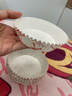 十色生活耐高溫面包紙托不沾淋膜紙杯蛋糕模具熱狗菠蘿包裝盒子防油墊烘焙 【50個(gè)】大號(hào)圓形面包紙托 曬單實(shí)拍圖