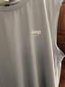 JEEP SPIRIT吉普背心男士夏季休閑冰絲涼感透氣坎肩無袖t恤男裝上衣 深灰 XL 曬單實拍圖